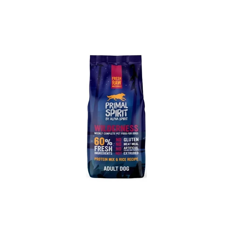 Alpha Primal Spirit Canine Wilderness Comida Semihúmeda 12kg