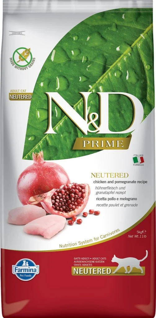 Farmina N&D Cat Prime Neutered Pollo Alimento Seco 5Kg