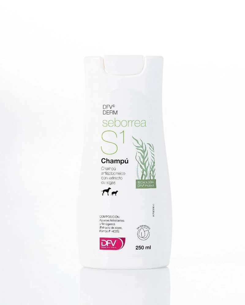 Divasa Sac DFV Derm Champú Seborrea S1 Líquido 250ml