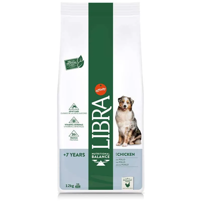 Affinity Libra Canine Senior Pienso Seco Pollo 12Kg