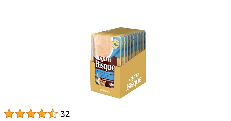 Churu Cat Ciao Bisque Atún Snack 12 ud