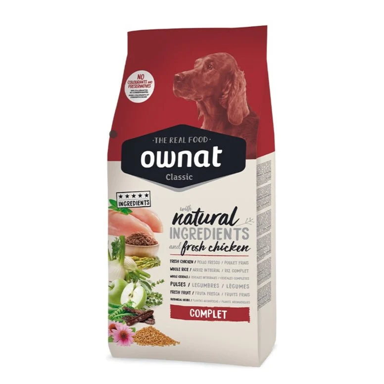 Ownat Classic Complet Alimento Seco para Perros Adultos 20kg