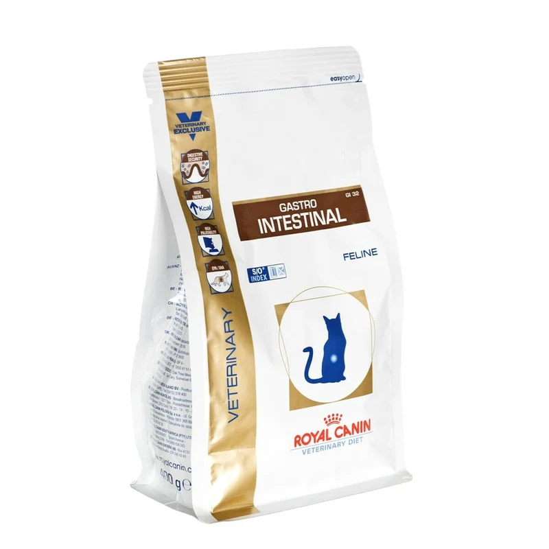 Cat food Royal Canin Gastro Intestinal Adult Chicken Rice Birds Cod 400 g