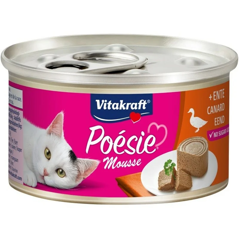 Cat food Vitakraft Poésie Mousse Duck 85 g