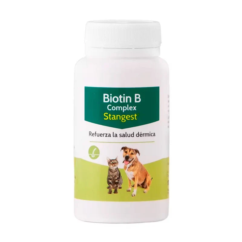 Stangest Biotin B Complex Suplemento para Mascotas 100 ud