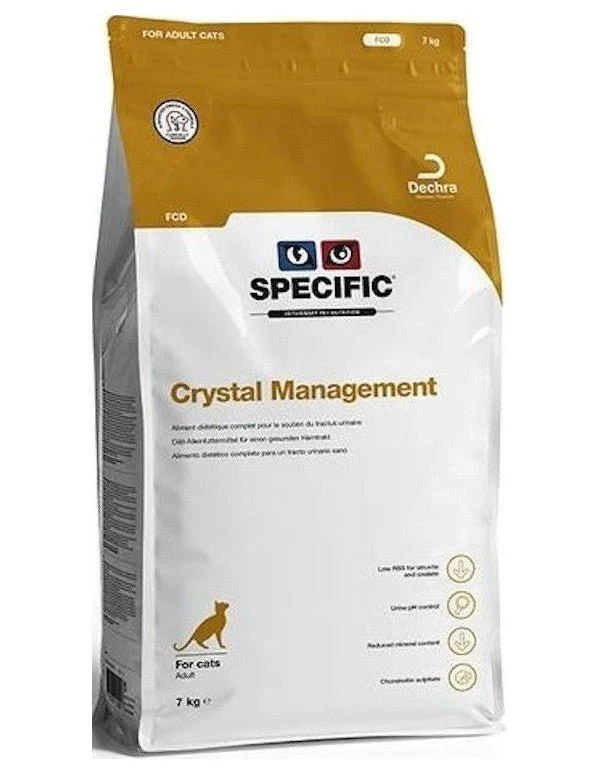 Specific FCD Crystal Management Alimento seco para Gatos Adultos 7Kg
