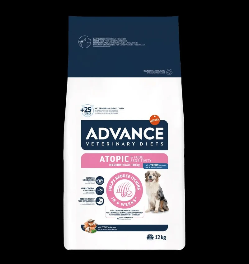 Affinity Advance Veterinary Diets Atopic Care Pienso para Perros 12Kg