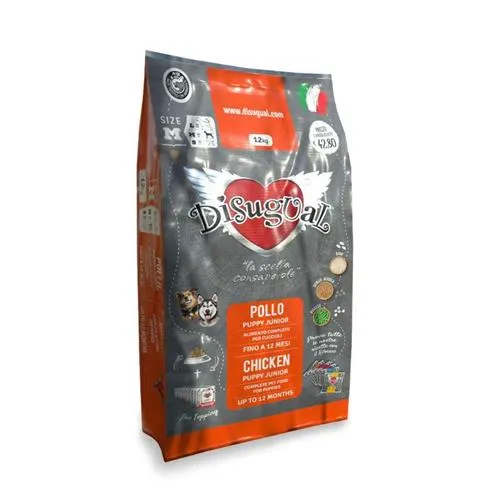 Disugual Perro Puppy Medium Pollo 12kg