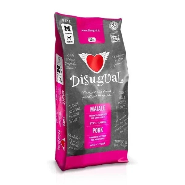 Disugual Perro Adulto Medium Cerdo Seco 12Kg