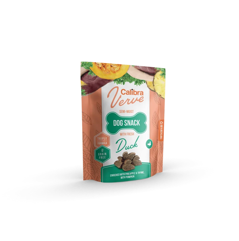 Calibra Verve Snack Semihúmedo Pato Fresco 150g