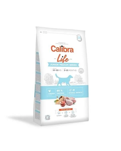 Calibra Dog Life Junior Medium Breed Pollo 2,5Kg