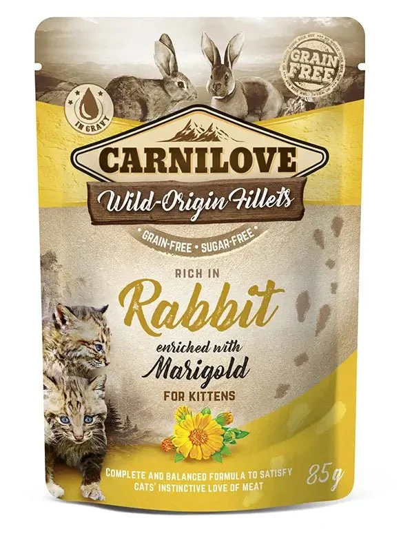 Carnilove Pouch Conejo Gourmet Comida Húmeda 24x85g