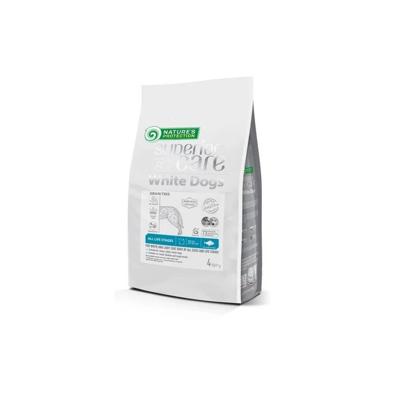 Natures Protection Sc White Dog Adult Grain Free Pescado 4kg