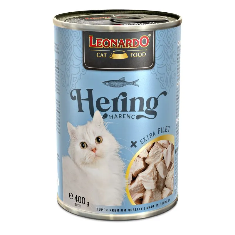 Leonardo gato - Paté con trozos de filete de arenque