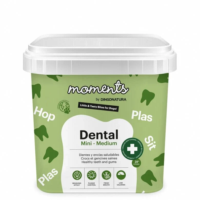 Moments - Barritas mini de pollo con algas dentales 500g