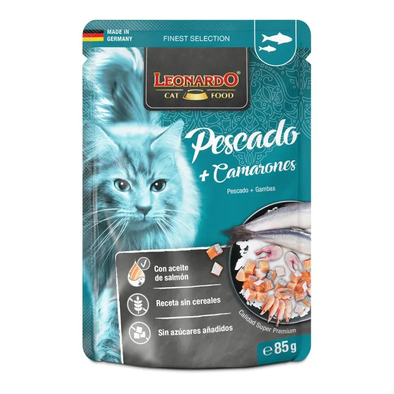 Leonardo gato - Paté de pescado con camarones