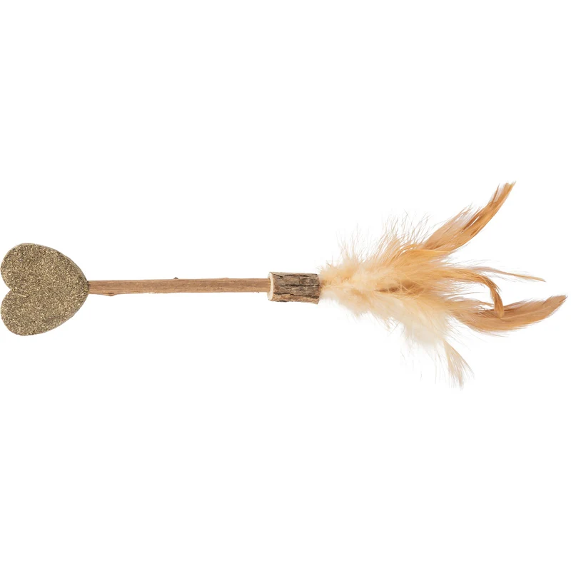 Trixie - Juguete corazón de matatabi y catnip 23cm para gatos