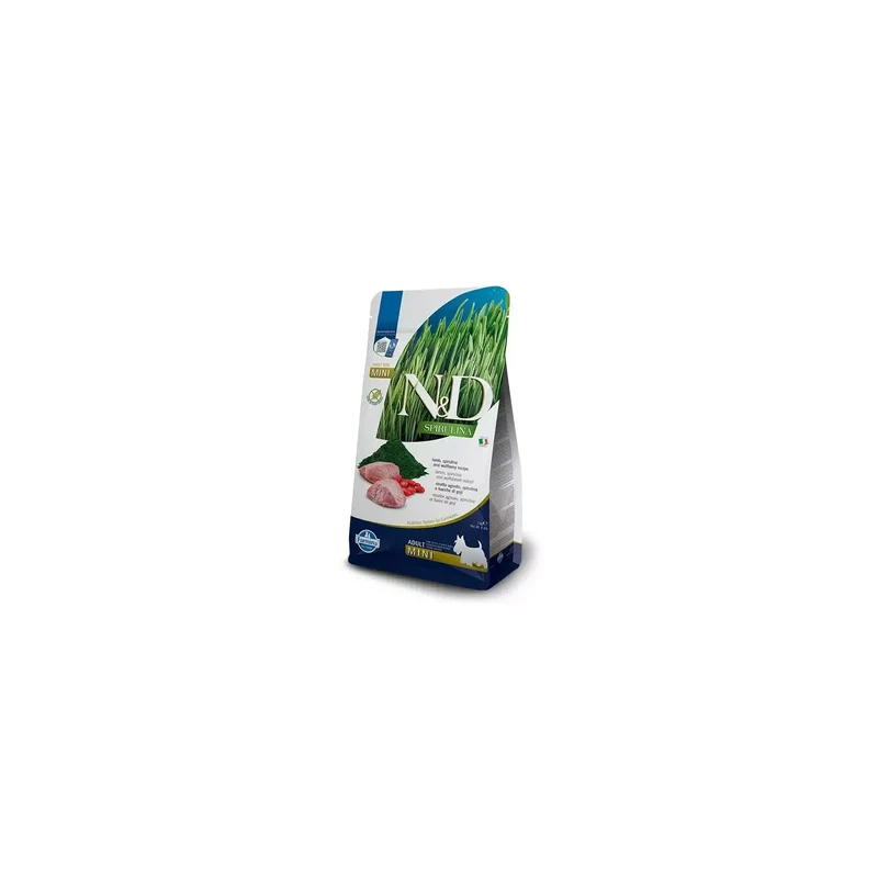 Farmina N&D Dog Spirulina Mini Cordero Alimento Sólido 2kg