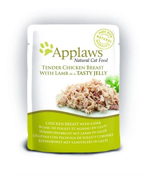 Applaws Pollo y Cordero Húmedo 16 pouches 1120g