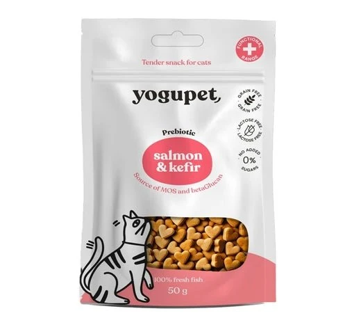 Yogupet Snack Semihúmedo Salmón y Kéfir 500g