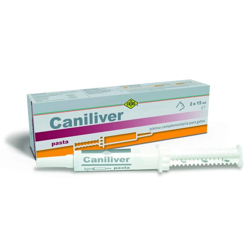 Fatro Caniliver Suplemento Hepático 2 Jeringas 15ml