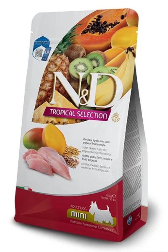 Farmina N&D Dog Tropical Selection Mini Pollo Alimento Seco 5kg