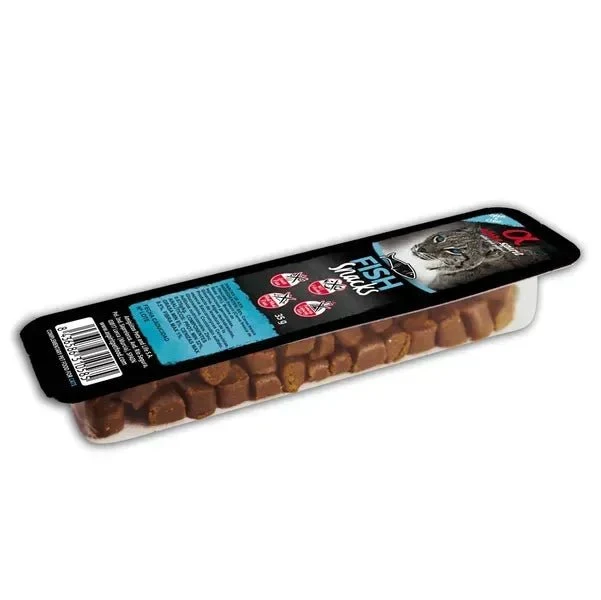 Alpha Spirit Snacks Pescado Trozos 35g