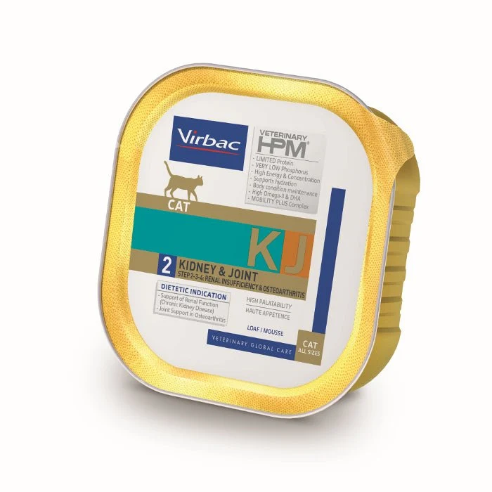 Virbac Pf HPM Feline Kidney & Joint Mousse Dietética Latas 400gr