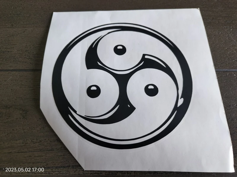 Pegatina BDSM Modelo 1 – Vinilo impreso con plotter en varios colores y tamaños