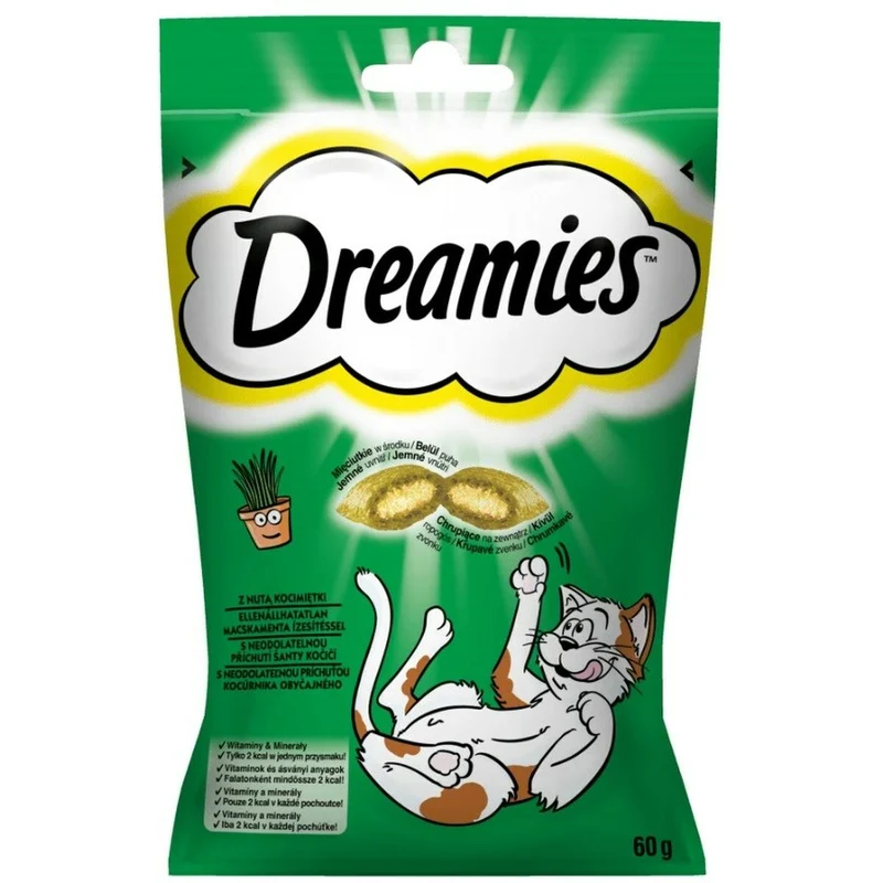 Snack for Cats Dreamies Catnip Fresh Meat 60 g