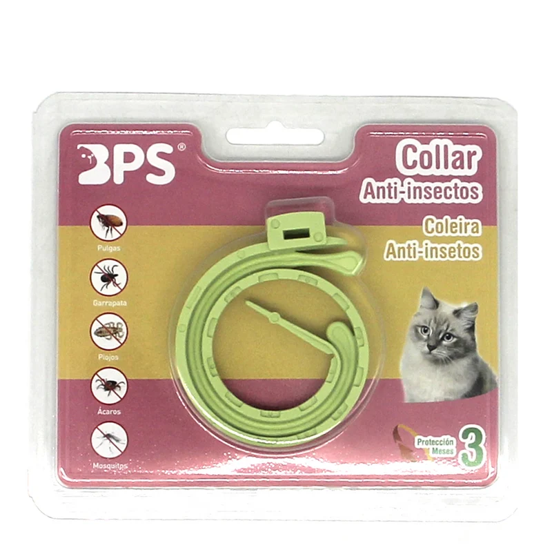 Collar Antiparasitario Anti-Insectos para Gatos 33cm.
