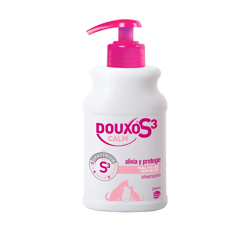 DOUXO S3 CALM - Champú para pieles sensibles para perros y gatos