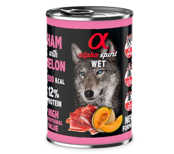 Alpha Spirit - Lata jamón con melón