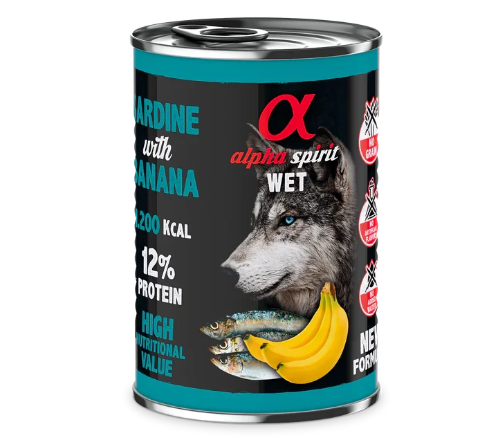 Alpha Spirit - Lata sardina con plátano