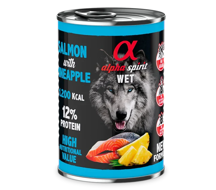 Alpha Spirit - Lata salmón con piña