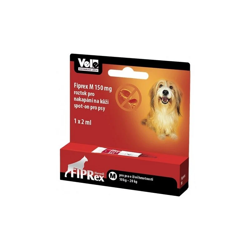 Fiprex M 150 mg pipeta para perros (10–20 kg) – antiparasitario contra pulgas y garrapatas