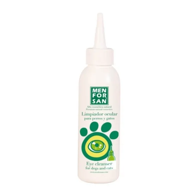 Limpiador Ocular Natural para perros y gatos 125ml – elimina legañas y manchas lagrimales