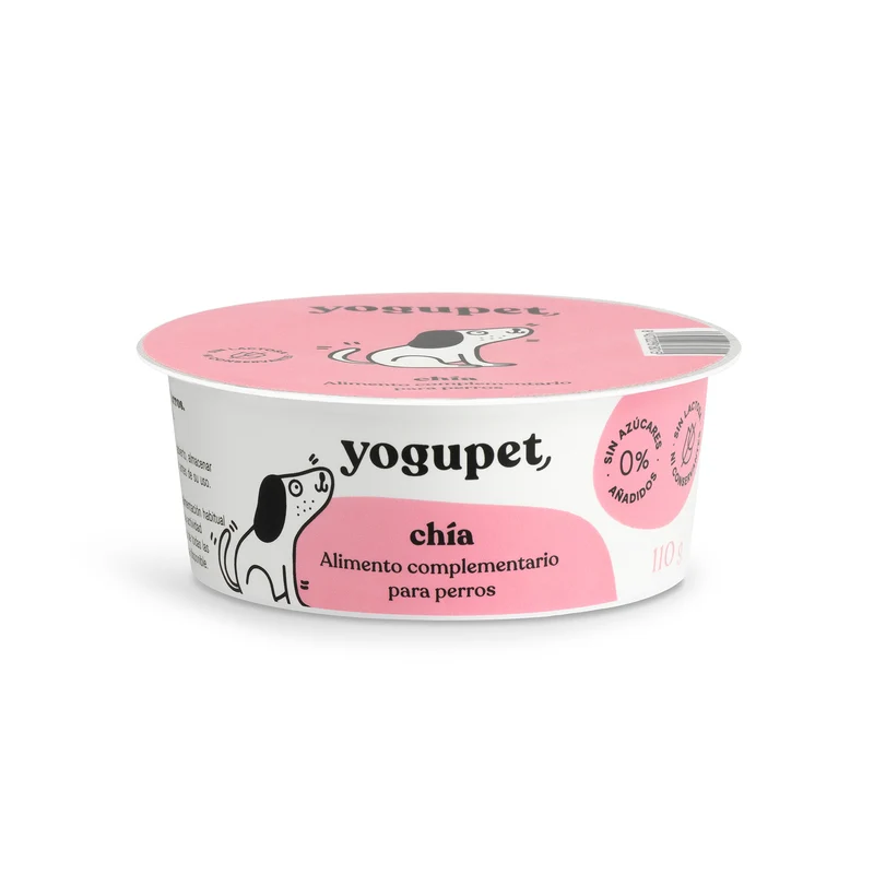 Yogupet clásico con chía