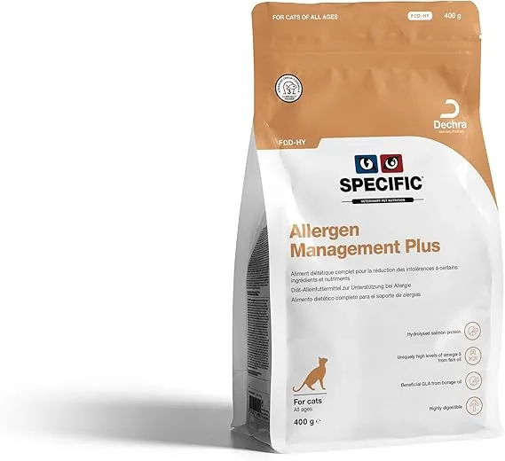 Specific Feline Adult Fod-Hy Gestión de Alergias Pienso Seco 400g