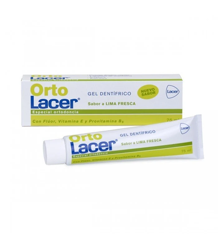 ORTOLACER Pasta Dentífrica Sabor Lima 75ml