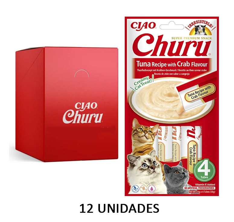 Churu Receta Atún Con Cangrejo
