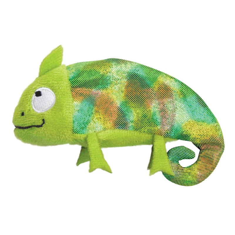 KONG Cat Peluche Camaleón Rellenable Catnip