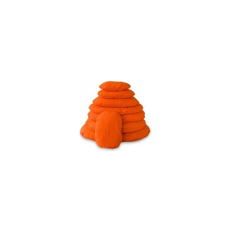 Lex&Max Tivoli Funda Ovalada para Mascotas Naranja 115cm