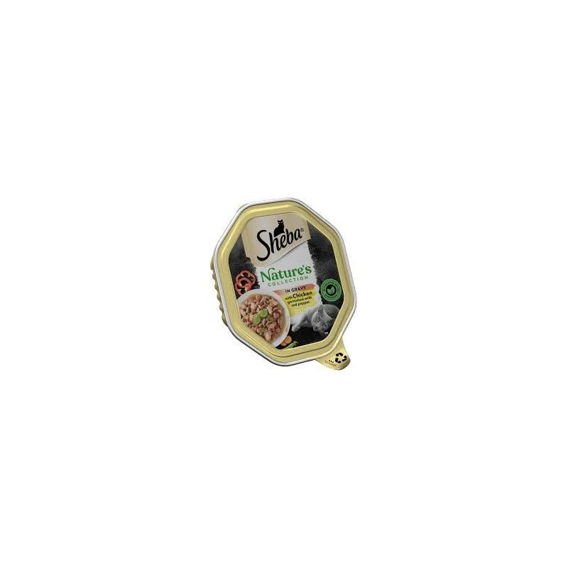 Whiskas Sheba Nature Pollo Alimento Húmedo 22x85g