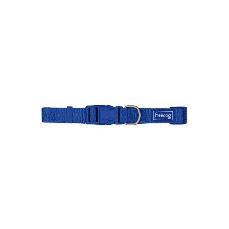 Freedog Basic Collar para Mascotas Nylon Azul 35-60cm
