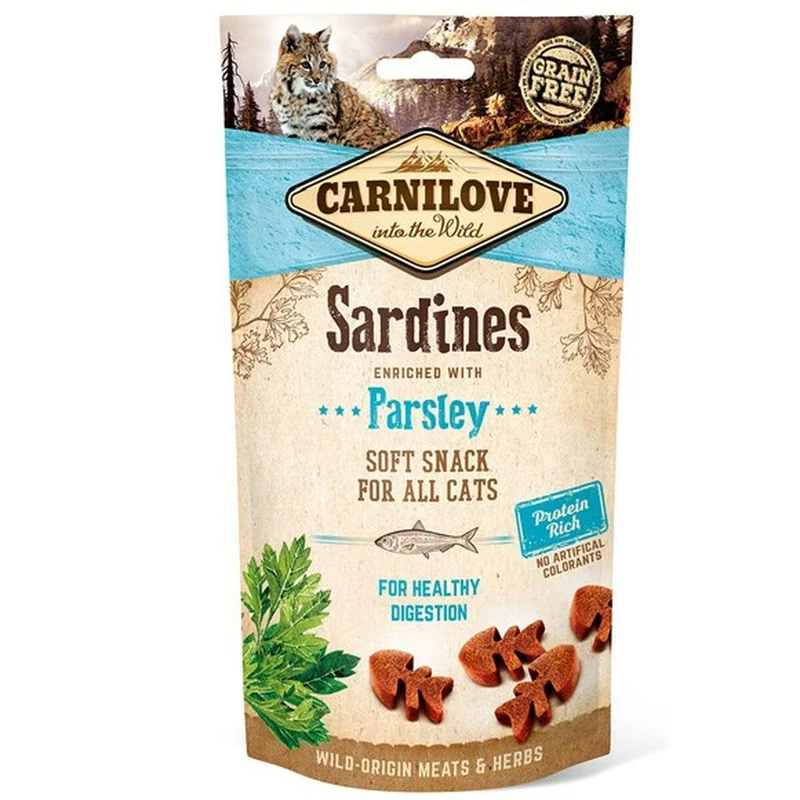 Snack for Cats Carnilove Fish 50 g Sweets Parsley