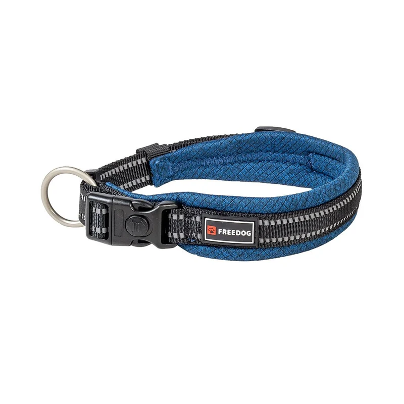 Freedog Shiva Collar Ajustable Azul Marino L 2000g