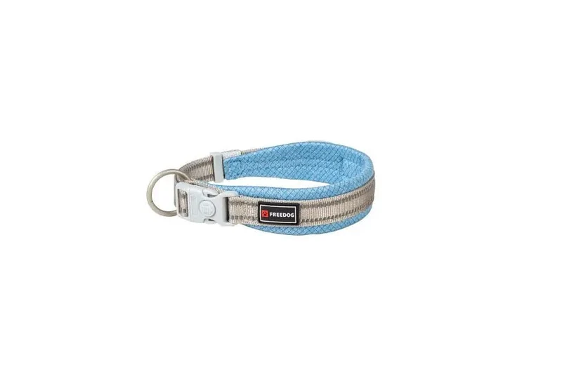 Freedog Shiva Collar Acolchado Azul Cielo L 1 ud