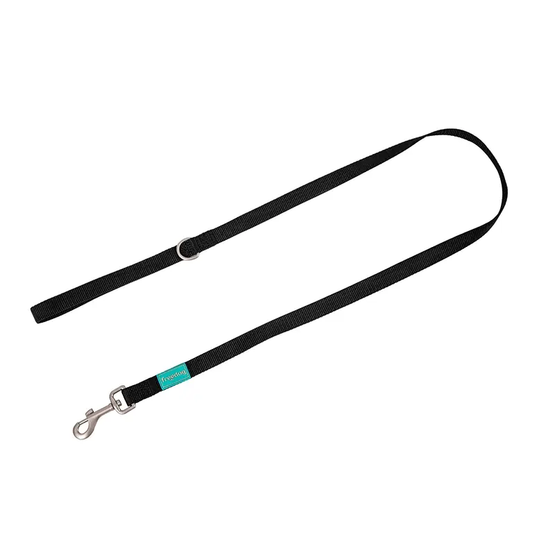 Freedog Basic Correa para mascota Nylon Negro 120cm