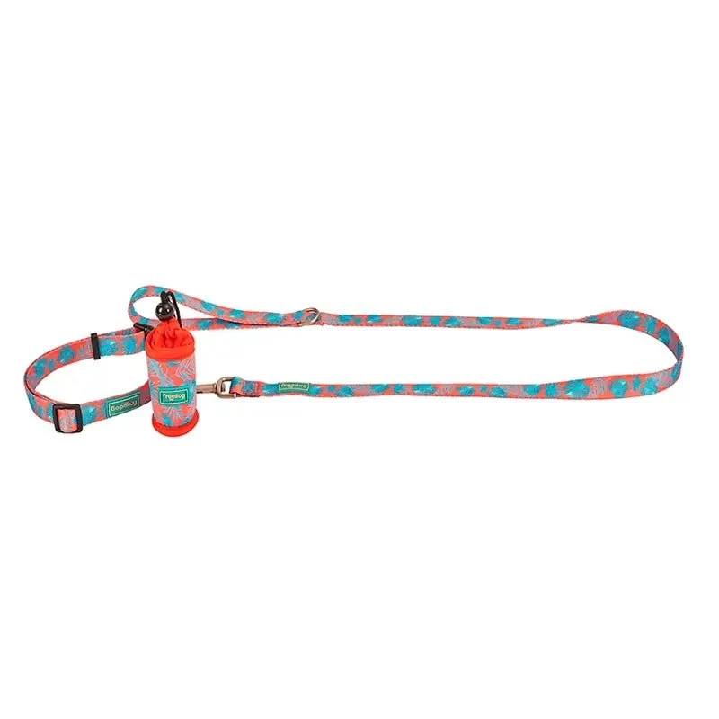 Freedog Tropical Coral Correa para Perros Extra Pequeños 120cm
